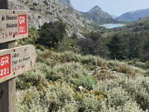 Wanderweg Mallorca Wegweiser