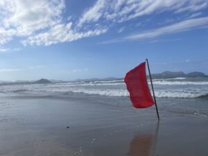 Rote Flagge Mallorca